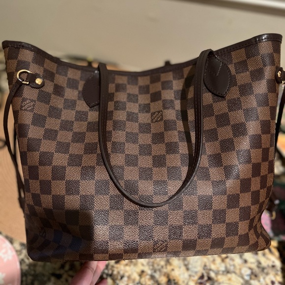 Louis Vuitton Neverfull MM, Damier Ebene - Picture 2 of 2